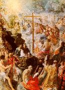 The Glorification of the Cross  Adam  Elsheimer